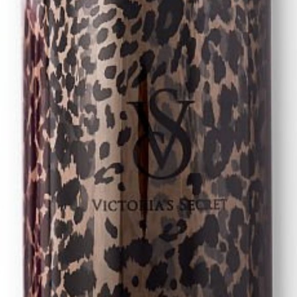 VS Workout Kit: Bottle Towel Ponytail Holders Leopard Print Sports Bottle NIB - Picture 5 of 8